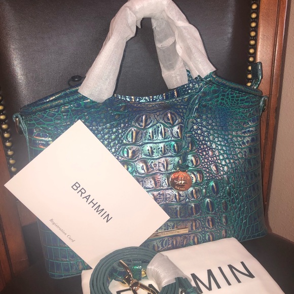 Brahmin Dragon Small Elaine Set - Picture 12 of 15